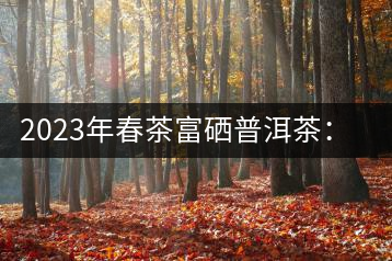 2023年春茶富硒普洱茶：1.富硒有機(jī)手工生普，市場(chǎng)指導(dǎo)價(jià)800元／公斤；2.富硒有機(jī)一級(jí)紅茶，市場(chǎng)指導(dǎo)價(jià)800元／公斤；3.富硒有機(jī)熟普餅，市場(chǎng)指導(dǎo)價(jià)1000元／公斤；4.富硒有機(jī)月光白茶，市場(chǎng)指導(dǎo)價(jià)800元／公斤。