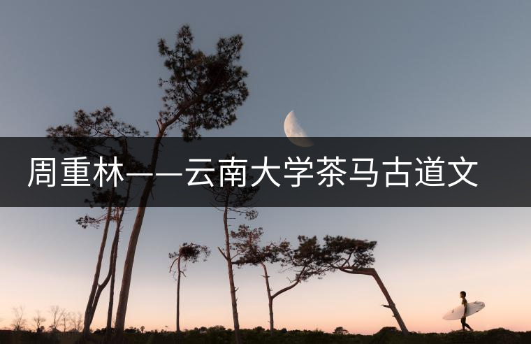 周重林——云南大學茶馬古道文化研究