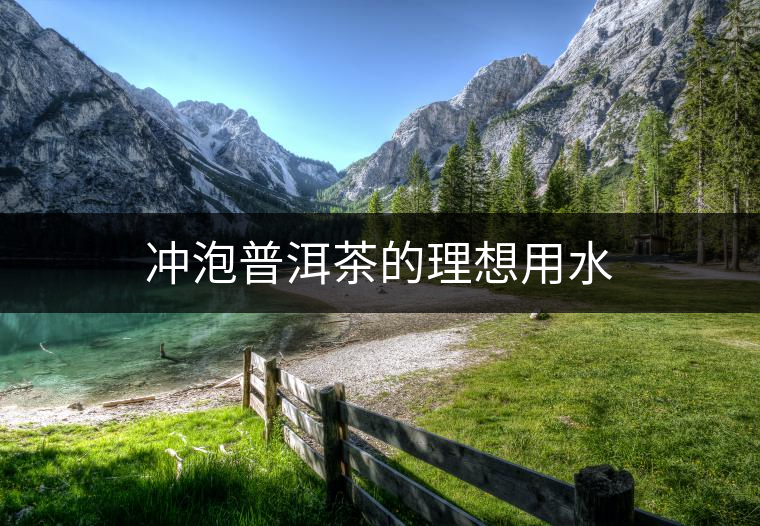 沖泡普洱茶的理想用水 沖泡普洱茶的理想用水