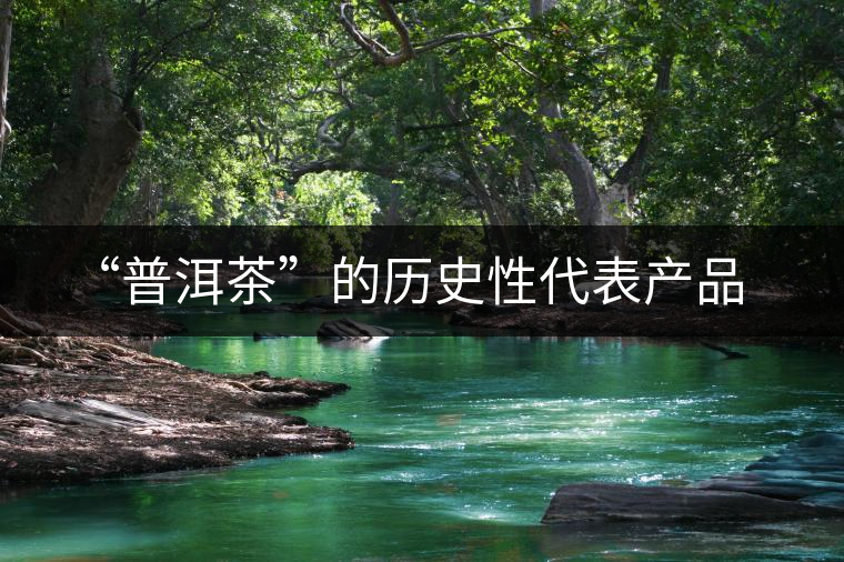 “普洱茶”的歷史性代表產(chǎn)品