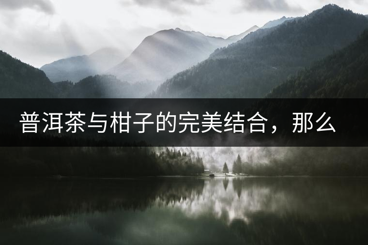 普洱茶與柑子的完美結合,那么小青柑最出色的三個功效,你可知道 普洱茶與柑子的完美結合,那么小青柑最出色的三個功效,你可知道