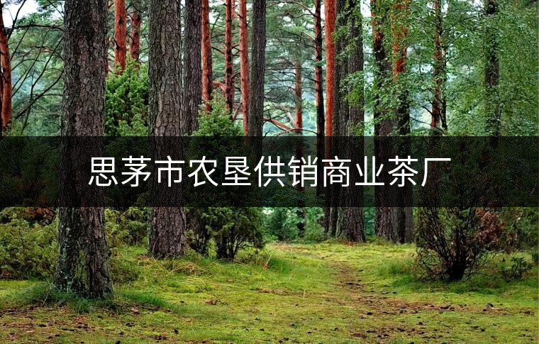 思茅市農墾供銷商業茶廠