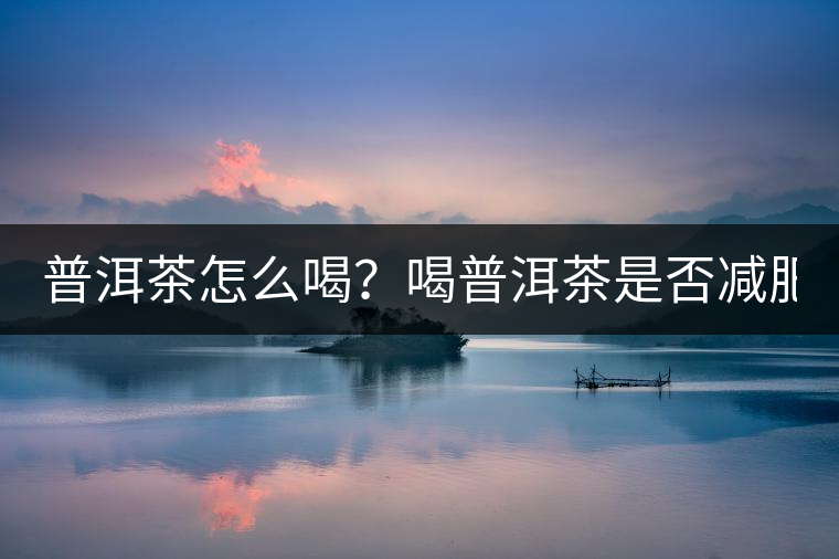 普洱茶怎么喝？喝普洱茶是否減肥？