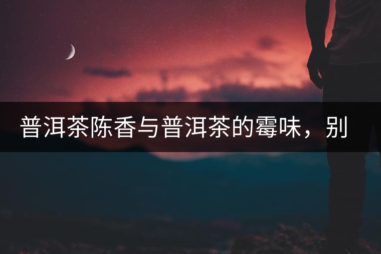 普洱茶陳香與普洱茶的霉味，別把它們給搞混了