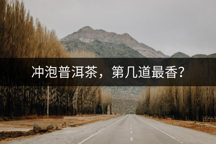 沖泡普洱茶，第幾道最香？