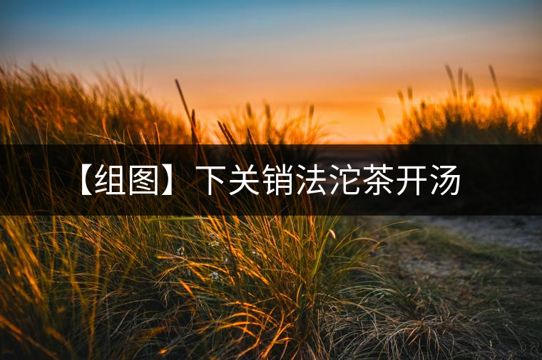 【組圖】下關銷法沱茶開湯