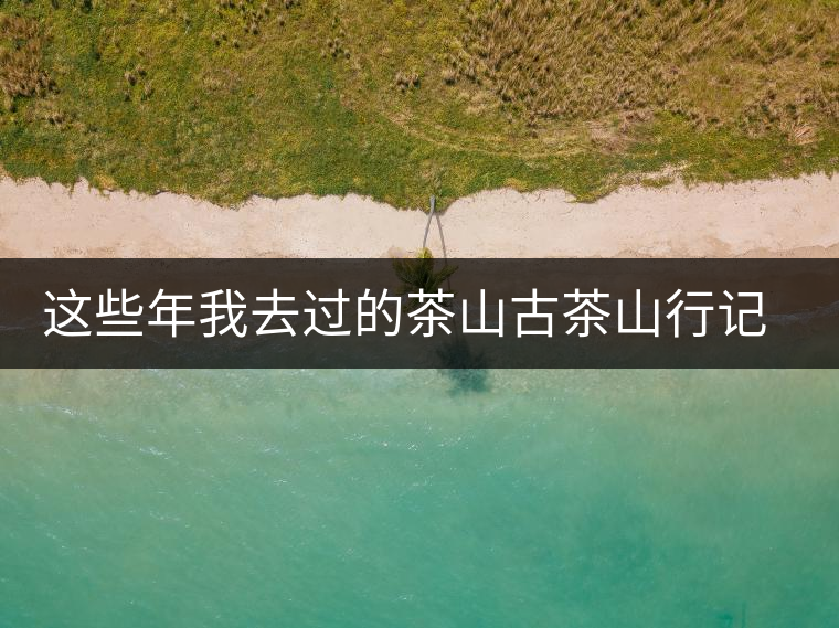 這些年我去過的茶山古茶山行記——小勐宋茶 這些年我去過的茶山古茶山行記——小勐宋茶