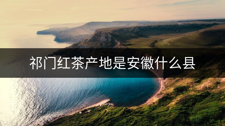 祁門紅茶產地是安徽什么縣 祁門紅茶產地是安徽什么縣