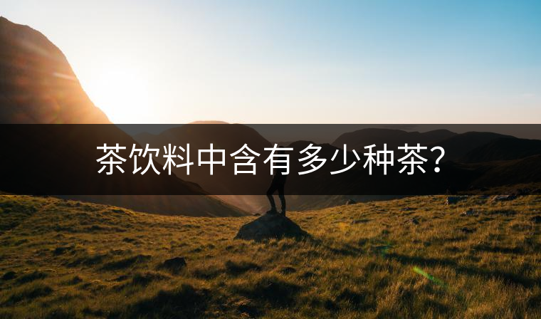 茶飲料中含有多少種茶？