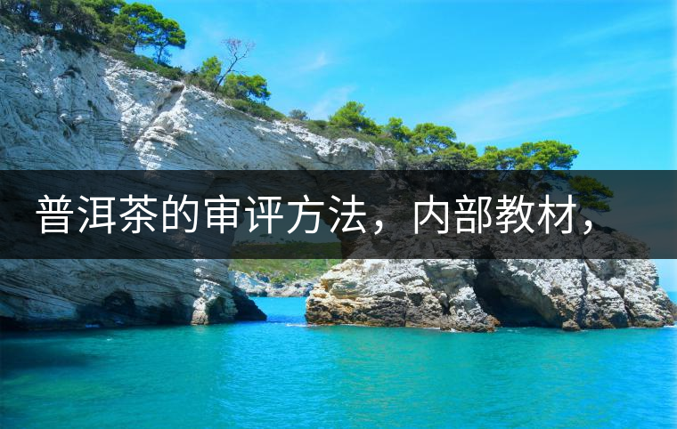 普洱茶的審評方法，內部教材，慎重閱讀