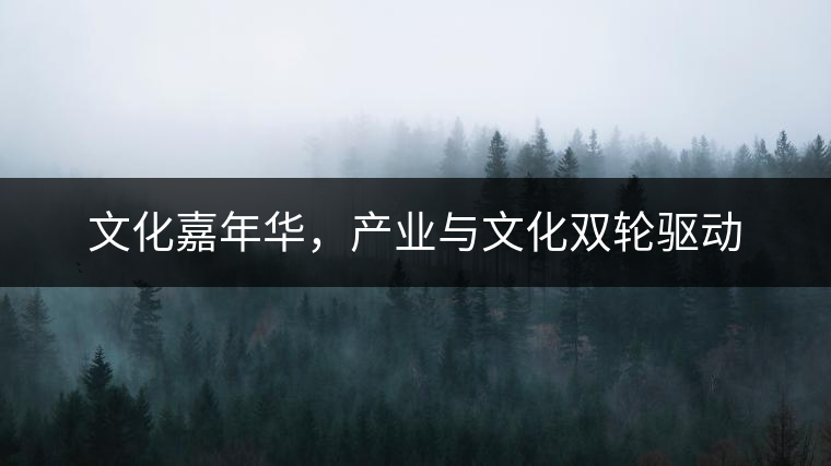 文化嘉年華,產業與文化雙輪驅動 文化嘉年華,產業與文化雙輪驅動